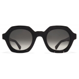 Mykita - Teshi - Mykita Acetate - Black Havana Shiny Silver Black Gradient - Acetate Collection - Sunglasses - Mykita Eyewear