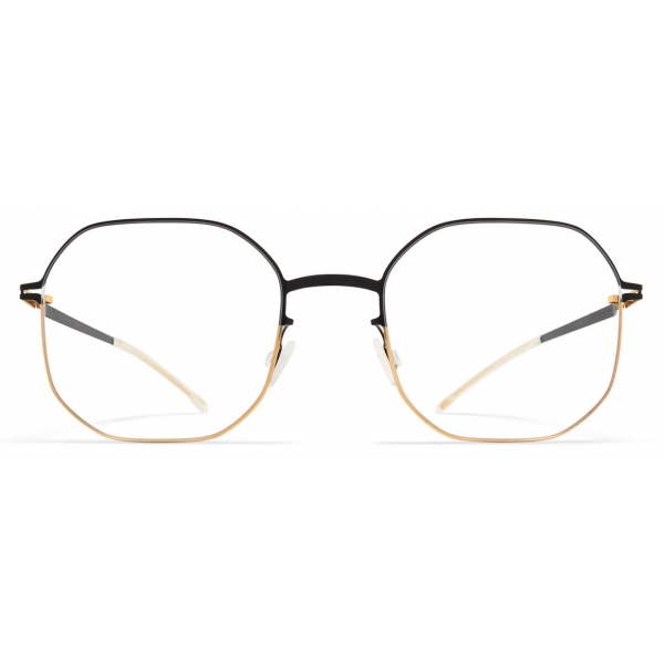 Mykita - Cat - Lite - Gold Jet Black - Acetate Glasses - Optical Glasses - Mykita Eyewear