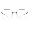 Mykita - Cat - Lite - Gold Jet Black - Acetate Glasses - Optical Glasses - Mykita Eyewear