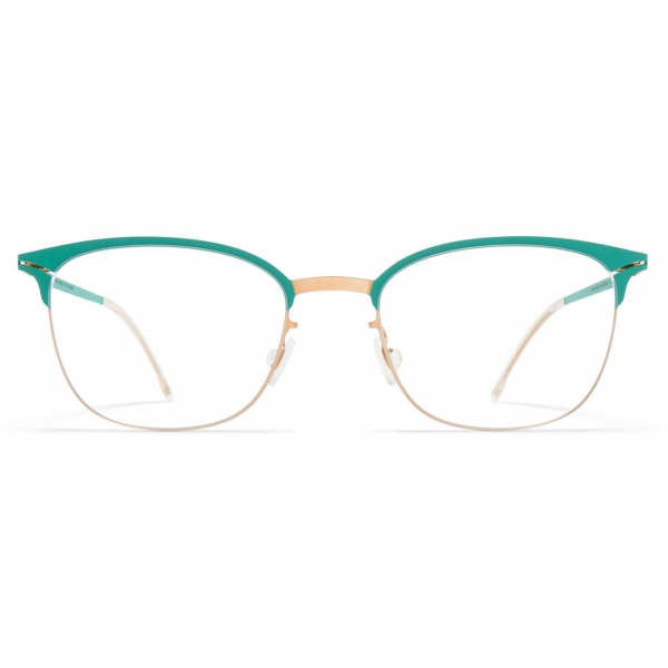 Mykita - Hollis - Lite - Champagne Gold Jade Green - Metal Glasses - Optical Glasses - Mykita Eyewear