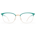 Mykita - Hollis - Lite - Oro Champagne Verde Giada - Metal Glasses - Occhiali da Vista - Mykita Eyewear