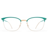 Mykita - Hollis - Lite - Champagne Gold Jade Green - Metal Glasses - Optical Glasses - Mykita Eyewear