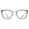 Mykita - Jada - Lite - Champagne Gold Clear Ash - Metal Glasses - Optical Glasses - Mykita Eyewear