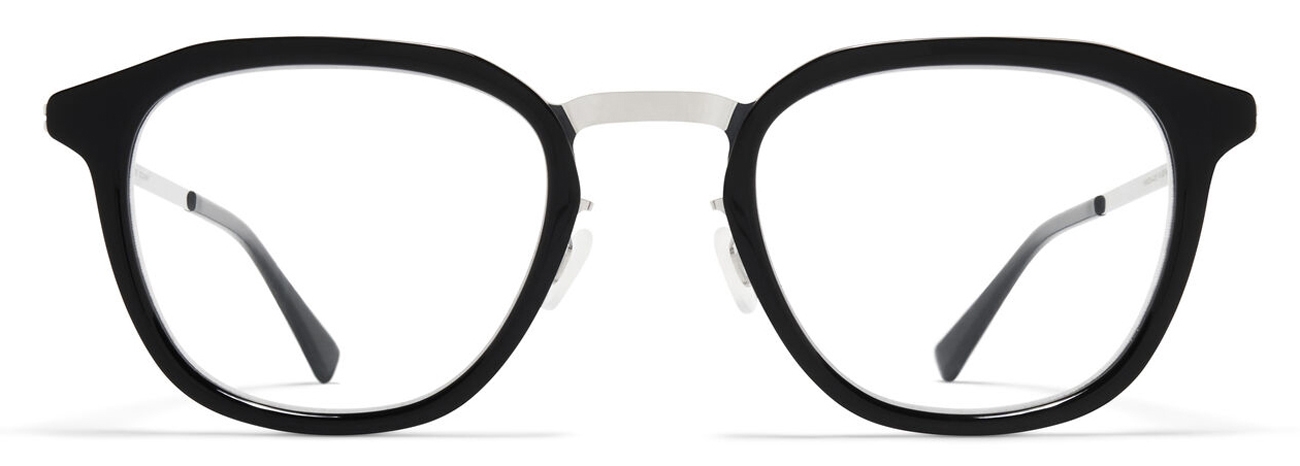 Mykita - Pavi - Lite - Shiny Silver Black - Metal Glasses