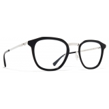 Mykita - Pavi - Lite - Shiny Silver Black - Metal Glasses - Optical Glasses - Mykita Eyewear