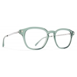 Mykita - Yura - Lite - Verde Cipresso Argento Lucido - Acetate Glasses - Occhiali da Vista - Mykita Eyewear