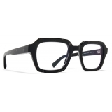 Mykita - Rue - Acetate - Black Havana Shiny Silver - Acetate Glasses - Optical Glasses - Mykita Eyewear