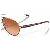 Oakley - Feedback - Brown Gradient - Rose Gold - Sunglasses - Oakley Eyewear