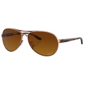 Oakley - Feedback - Brown Gradient Polarized - Rose Gold - Sunglasses - Oakley Eyewear