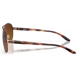 Oakley - Feedback - Brown Gradient Polarized - Rose Gold - Sunglasses - Oakley Eyewear