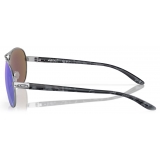 Oakley - Feedback - Prizm Sapphire Polarized - Polished Chrome - Sunglasses - Oakley Eyewear