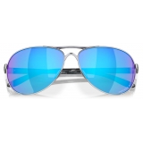 Oakley - Feedback - Prizm Sapphire Polarized - Polished Chrome - Occhiali da Sole - Oakley Eyewear