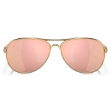 Oakley - Feedback - Prizm Rose Gold Polarized - Polished Gold - Sunglasses - Oakley Eyewear