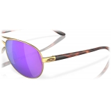 Oakley - Feedback - Prizm Violet Polarized - Satin Gold - Sunglasses - Oakley Eyewear