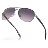 Oakley - Feedback - Prizm Grey Gradient - Polished Chrome - Sunglasses - Oakley Eyewear