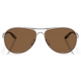 Oakley - Feedback - Prizm Bronze - Satin Chrome - Occhiali da Sole - Oakley Eyewear