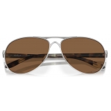 Oakley - Feedback - Prizm Bronze - Satin Chrome - Sunglasses - Oakley Eyewear