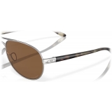 Oakley - Feedback - Prizm Bronze - Satin Chrome - Occhiali da Sole - Oakley Eyewear