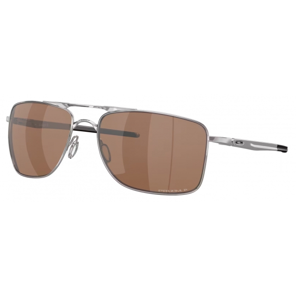 Oakley - Gauge 8 - Prizm Tungsten Polarized - Polished Chrome - Sunglasses - Oakley Eyewear