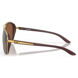 Oakley - Split Time - Prizm Tungsten Polarized - Matte Rootbeer - Occhiali da Sole - Oakley Eyewear