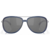 Oakley - Split Time - Prizm Black - Matte Transparent Blue - Sunglasses - Oakley Eyewear