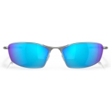 Oakley - Whisker - Prizm Sapphire Polarized - Satin Chrome - Sunglasses - Oakley Eyewear