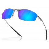 Oakley - Whisker - Prizm Sapphire Polarized - Satin Chrome - Occhiali da Sole - Oakley Eyewear