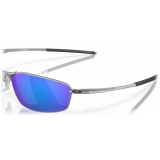 Oakley - Whisker - Prizm Sapphire Polarized - Satin Chrome - Occhiali da Sole - Oakley Eyewear