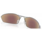 Oakley - Whisker - Prizm Sapphire Polarized - Satin Chrome - Sunglasses - Oakley Eyewear