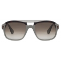 Portrait Eyewear - Joaquin Grey and Tortoise - Sunglasses - Handmade in Italy - Exclusive Luxury Collection
