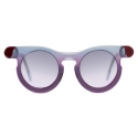 Portrait Eyewear - Lori Gradient Purple - Sunglasses - Handmade in Italy - Exclusive Luxury Collection