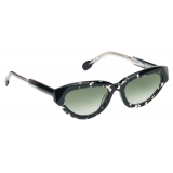 Portrait Eyewear - Lucien Black Havana - Sunglasses - Handmade in Italy - Exclusive Luxury Collection