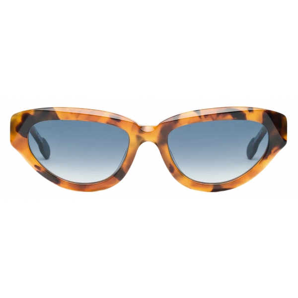 Portrait Eyewear - Lucien Blonde Tortoise - Sunglasses - Handmade in Italy - Exclusive Luxury Collection