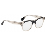 Portrait Eyewear - Carlo Transparent and Black - Optical Glasses - Handmade in Italy - Exclusive Luxury Collection