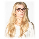 Portrait Eyewear - Florence Brown Cream Gradient - Optical Glasses - Handmade in Italy - Exclusive Luxury Collection
