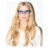 Portrait Eyewear - Lucien Sky Blue - Optical Glasses - Handmade in Italy - Exclusive Luxury Collection