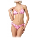 MC2 Saint Barth - Toile de Jouy Print Bikini - Pink - Luxury Exclusive Collection