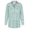 MC2 Saint Barth - Classic Shirt with Floral Print - Aqua Green - Luxury Exclusive Collection