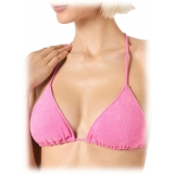 MC2 Saint Barth - Sponge Triangle Swimsuit Top - Pink - Luxury Exclusive Collection
