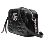 Gucci - GG Marmont Small Shoulder Bag - Black Leather - Bag - Gucci Exclusive Collection