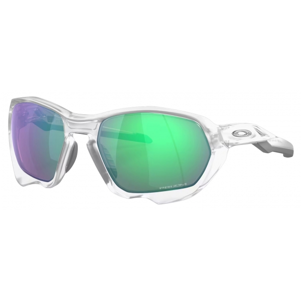 Oakley - Plazma - Prizm Road Jade - Matte Clear - Sunglasses - Oakley Eyewear