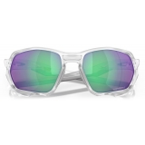 Oakley - Plazma - Prizm Road Jade - Matte Clear - Sunglasses - Oakley Eyewear