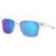 Oakley - Leffingwell - Prizm Sapphire Polarized - Matte Clear - Sunglasses - Oakley Eyewear