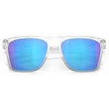 Oakley - Leffingwell - Prizm Sapphire Polarized - Matte Clear - Sunglasses - Oakley Eyewear