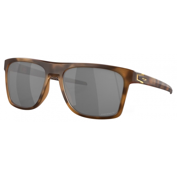 Oakley - Leffingwell - Prizm Black Polarized - Matte Brown Tortoise - Sunglasses - Oakley Eyewear