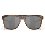 Oakley - Leffingwell - Prizm Black Polarized - Matte Brown Tortoise - Occhiali da Sole - Oakley Eyewear
