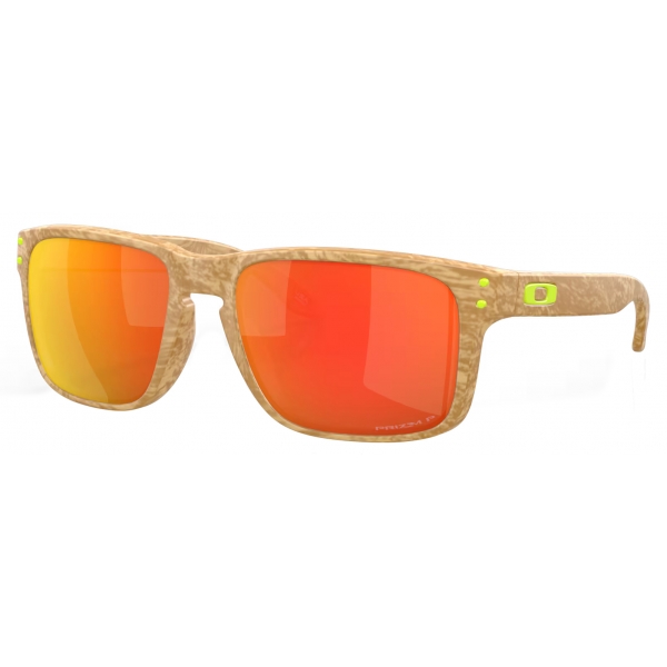 Oakley - Holbrook™ Coalesce Collection - Prizm Ruby Polarized - Matte Stone Desert Tan - Sunglasses