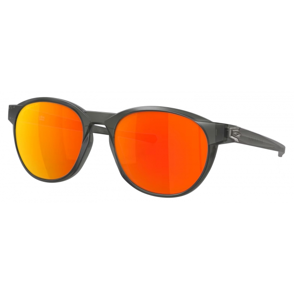 Oakley - Reedmace - Prizm Ruby Polarized - Matte Grey Smoke - Sunglasses - Oakley Eyewear