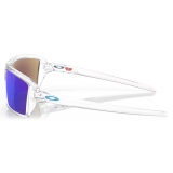 Oakley - Cables - Prizm Sapphire Polarized - Polished Clear - Sunglasses - Oakley Eyewear