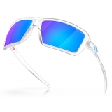 Oakley - Cables - Prizm Sapphire Polarized - Polished Clear - Occhiali da Sole - Oakley Eyewear